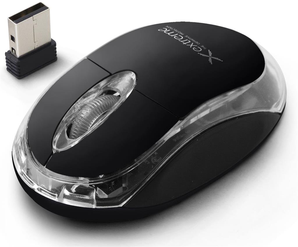 Extreme XM105K Vezeték nélküli optikai egér 3D | 2.4 GHz| 1000 DPI| 3D|