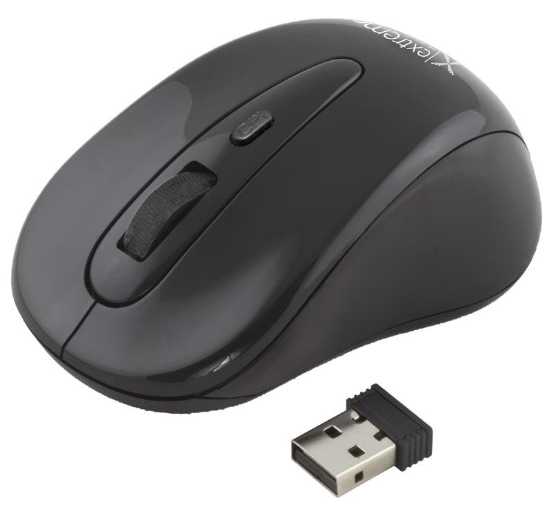 Bevielė optinė pelė EXTREME 3D  2.4 GHz  1200 DPI  Juoda