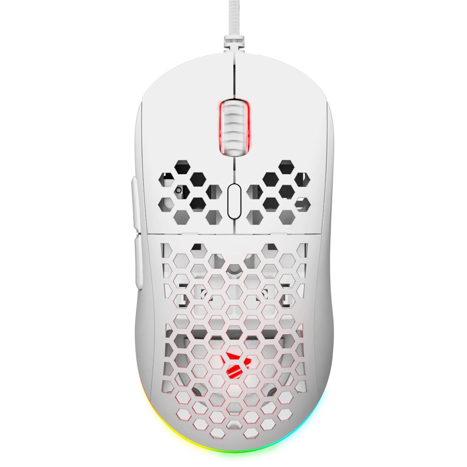 SAVIO SAVIO HEX-R White kompiuterio pelė 12000DPI