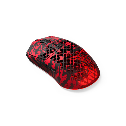 Pelė SteelSeries Gaming Mouse  Aerox 3  Wireless  2.4 GHz, Bluetooth 5.0  Faze Clan Edition