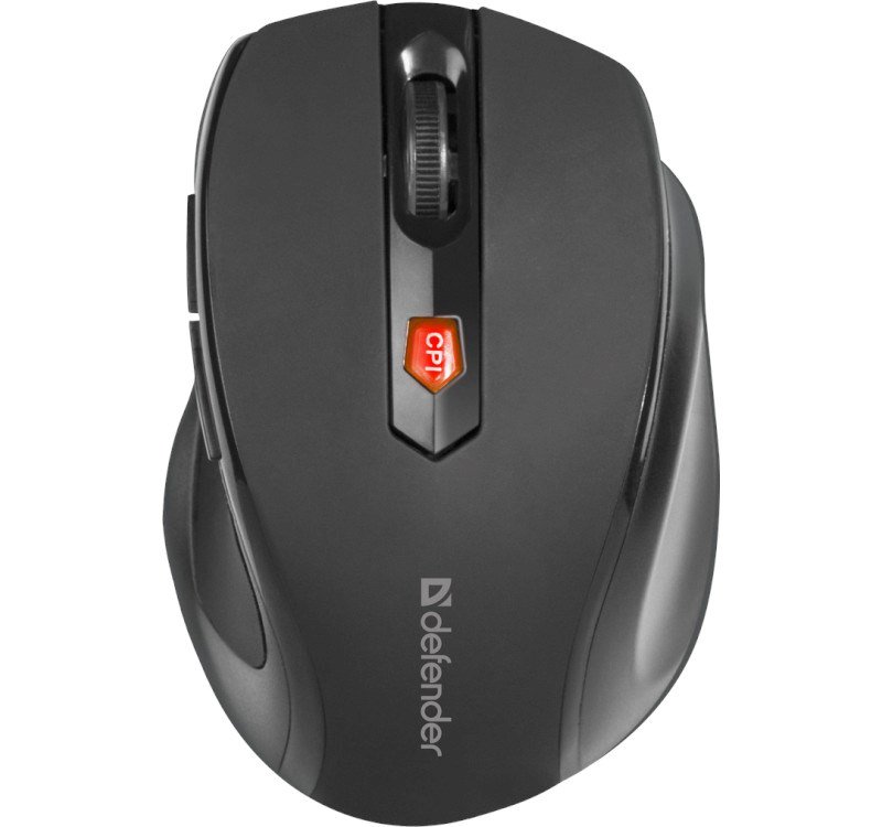 PELĖ  DEFENDER ULTRA MM-315 RF  JUODA OPTINĖ 1600DPI 6P