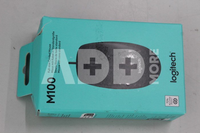 SALE OUT. Logitech M100 Optical USB, Black | Logitech Mouse | M100 | Optical | Optical mouse | Wired | Black | DAMAGED PACKAGING