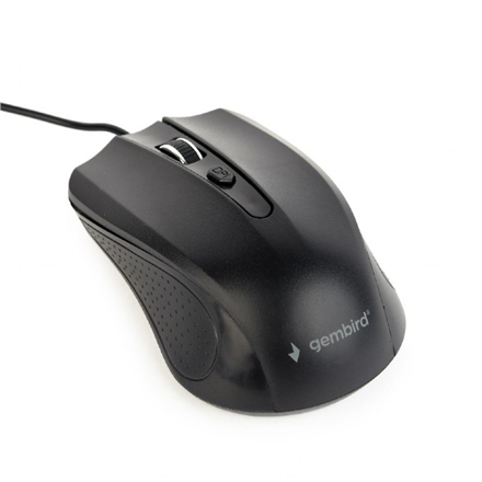 Pelė Gembird Optical Mouse  MUS-4B-01L  Wired  USB  Black