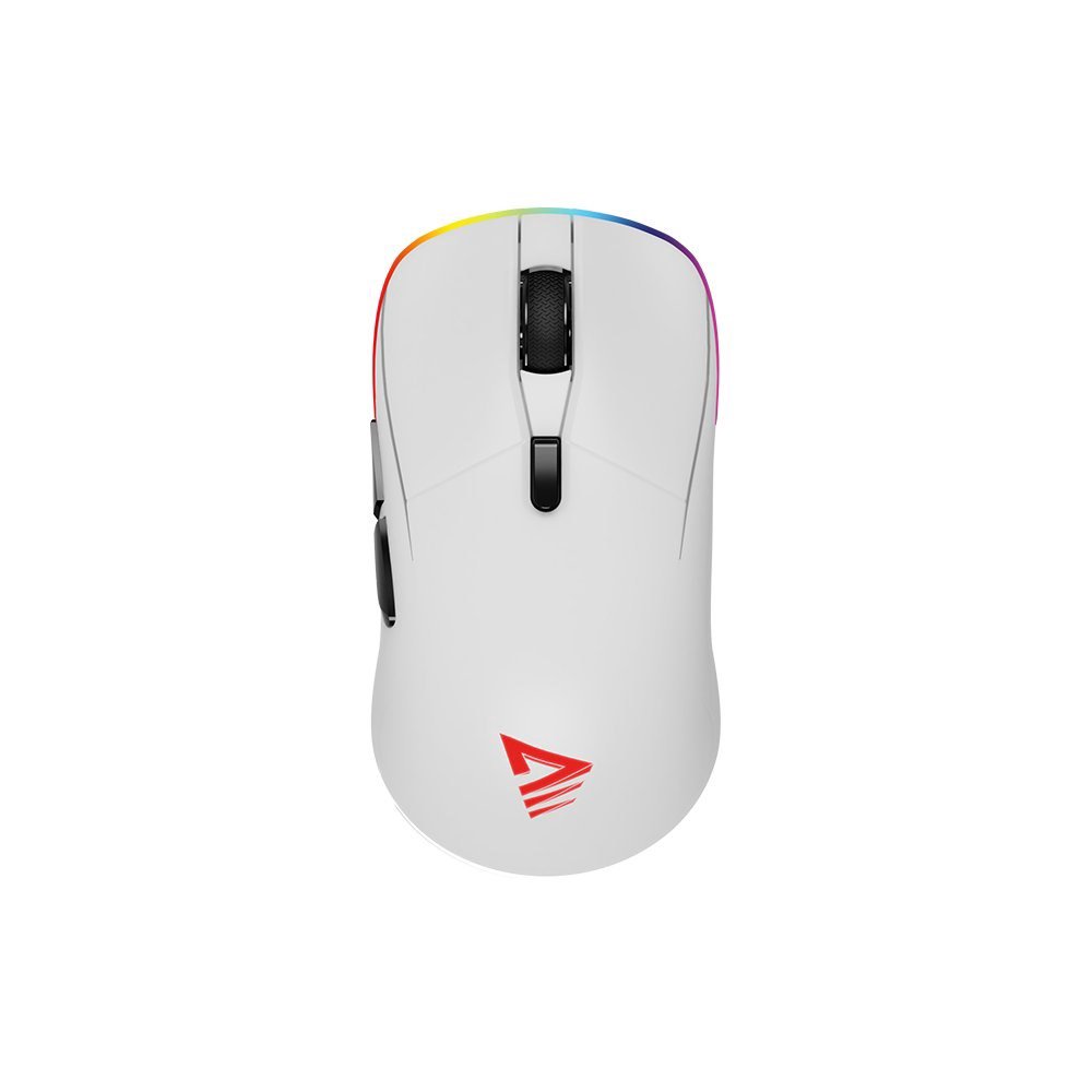 Savio RIFT WHITE žaidimų pelė RGB Dual Mode