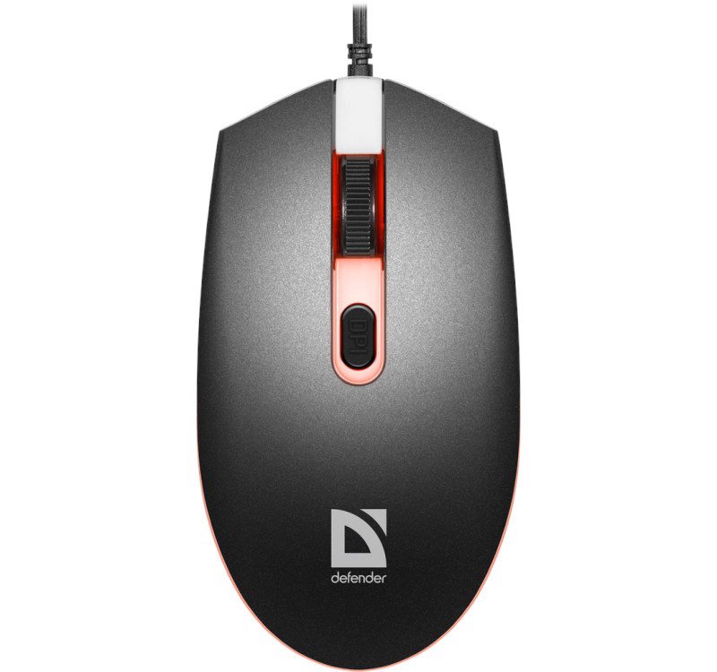 MOUSE DEFENDER DOT MB-986 OPTICAL 7 COLORS 1000dpi 4P