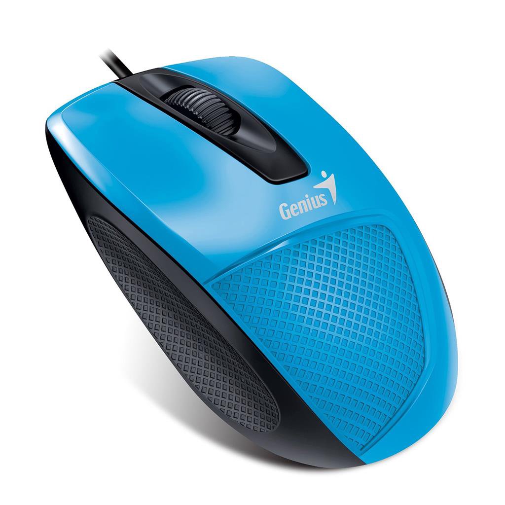 DX-150X USB Blue Wired Mouse 1000 DPI optical sensor Ergonomic design