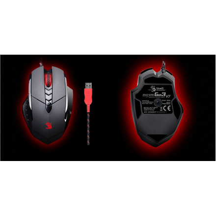 Pelė A4Tech Bloody Activated Gaming Mouse V8MA Wired, No, Black, Gaming, No,
