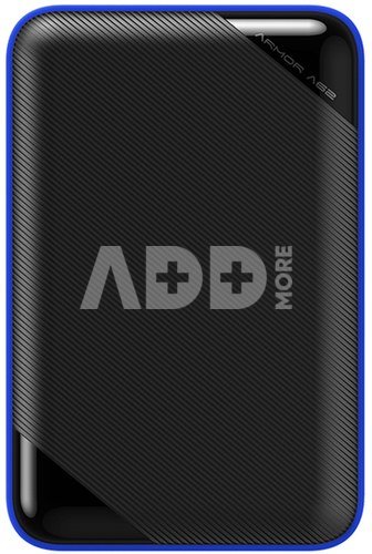 Silicon Power Portable Hard Drive ARMOR A62 GAME 2000 GB, USB 3.2 Gen1, Black/Blue