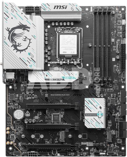 MSI B860 GAMING PLUS WIFI | Processor family Intel | Processor socket LGA1851 | DDR5 | Supported hard disk drive interfaces SATA, M.2 | Number of SATA connectors 4