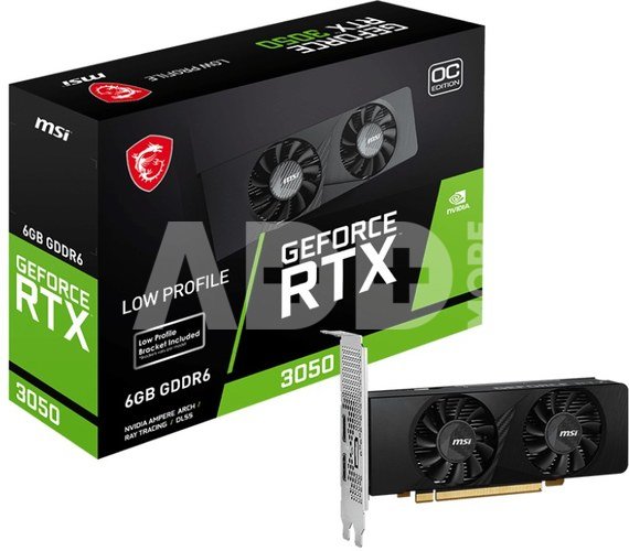 MSI GeForce RTX 3050 LP 6G OC