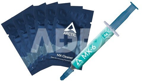 Termo pasta ARCTIC MX-6, 4g su 6vnt. MX šluostėm