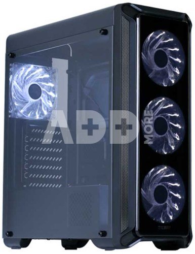 Zalman I3 Edge ATX, White LED fan x4