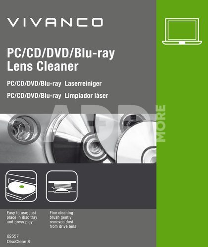 Vivanco CD/DVD/Blu-ray lens cleaner (62557)