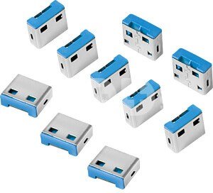 Logilink 10 Locks AU0046 Blue