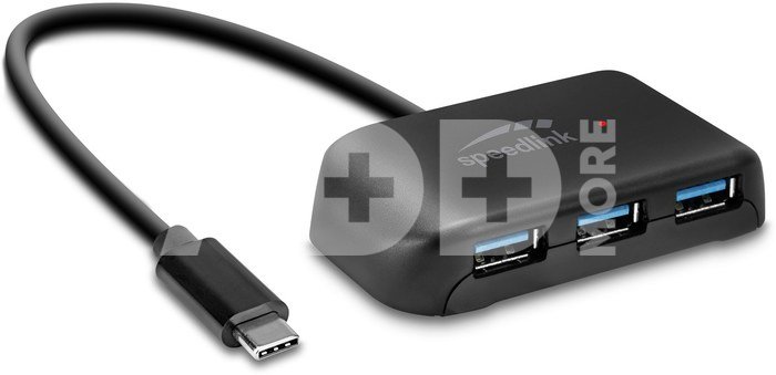 Speedlink USB hub Snappy Evo USB-C 4-port (SL-140202)