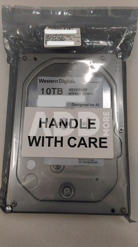 SALE OUT. | Western Digital | Hard Drive | Purple Pro Surveillance | 7200 RPM | 10000 GB | REFURBISHED