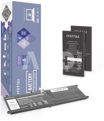 Mitsu Battery DELL Latitude 5175, 3400 mAh (26Wh)