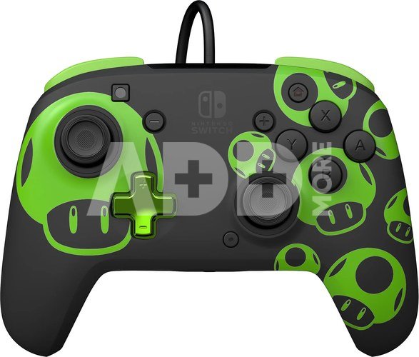 PDP controller Rematch Glow in the Dark Nintendo Switch, 1UP