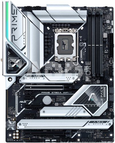 Asus PRIME Z790-A WIFI Processor family Intel, Processor socket LGA1700, DDR5 DIMM, Memory slots 4, Supported hard disk drive interfaces 	SATA, M.2, Number of SATA connectors 4, Chipset Intel Z790, ATX