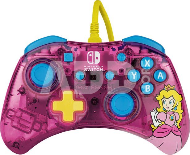 PDP controller Rock Candy Nintendo Switch, peach