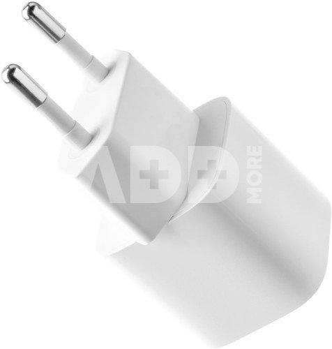 FIXED Mini USB-C Travel Charger 20W, White