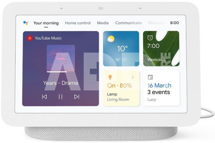 Google Nest Hub 2, white