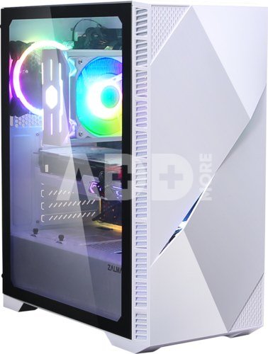 Zalman Z3 Iceberg White ATX,T/G,ARGB Fan x 2