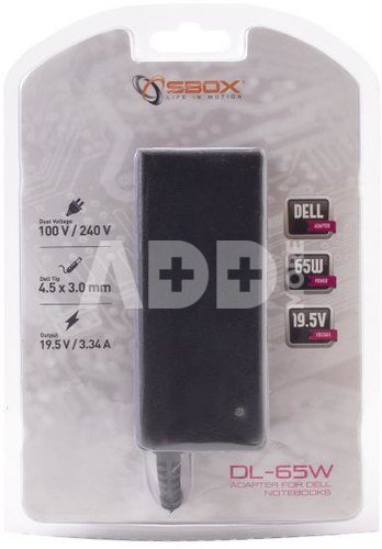 Sbox Adapter for Dell Notebooks DL-65W