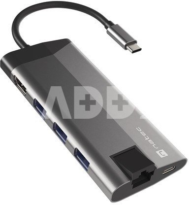 Natec Multi Port Fowler Plus USB-C PD, 3x USB 3.0