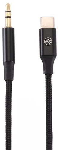 Tellur USB-C to 3.5mm Jack Audio Cable DAC 1m Black