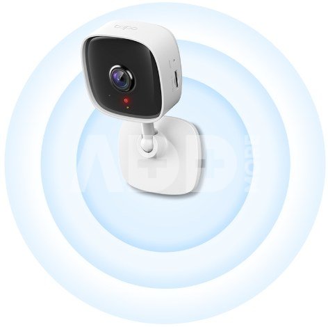 TP-LINK Home Security Wi-Fi Camera Tapo C110 Cube, 3 MP, 3.3mm/F/2.0, Privacy Mode, Sound and Light Alarm, Motion Detection and Notifications, Advanced Night Vision, H.264, Micro SD, Max. 256 GB
