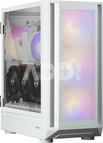 Zalman i6 White, RGB fan x4 T/G