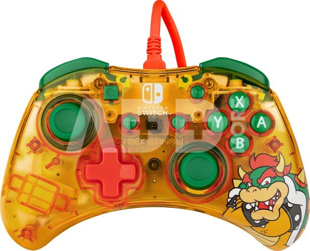 PDP controller Rock Candy Nintendo Switch, bowser
