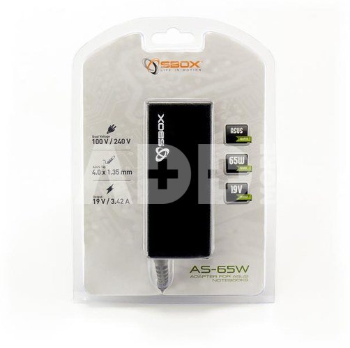 Sbox Adapter for Asus Notebooks AS-65W