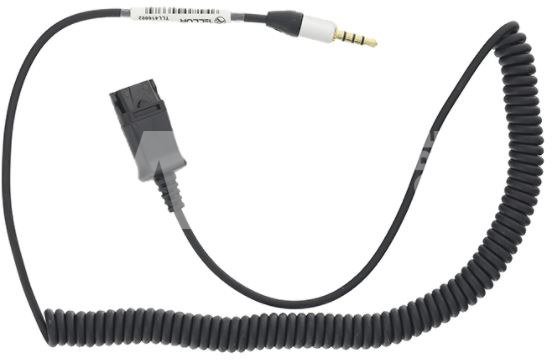 Tellur QD to Jack 3.5mm 4 pole adapter cable 2.95m black