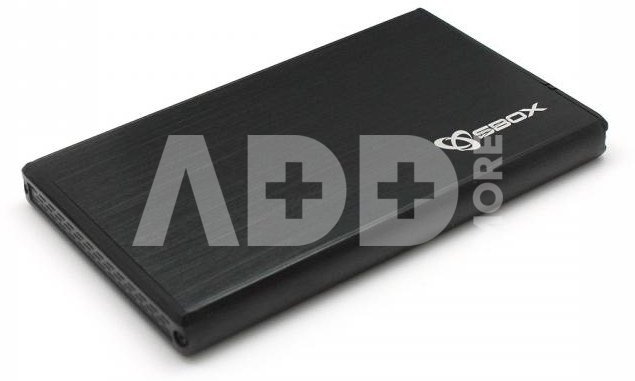 Sbox 2.5 External HDD Case HDC-2562 blackberry black