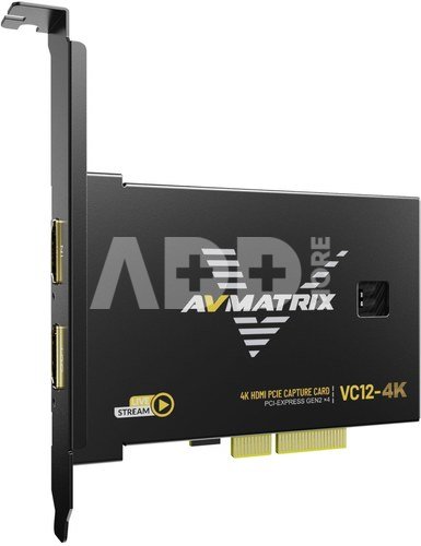 VC12-4K UHD 4K HDMI PCIe Capture Card