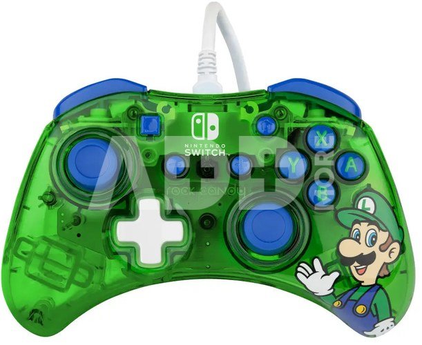 PDP controller Rock Candy Nintendo Switch, Luigi lime