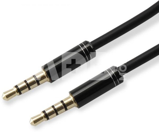 Sbox AUX Cable 3.5mm to 3.5mm blackberry black 3535-1.5B