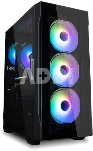 Zalman I3 NEO TG Black, RGB fan x4