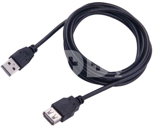 Sbox Extension USB 2.0 A-A M/F 5m USB-1025