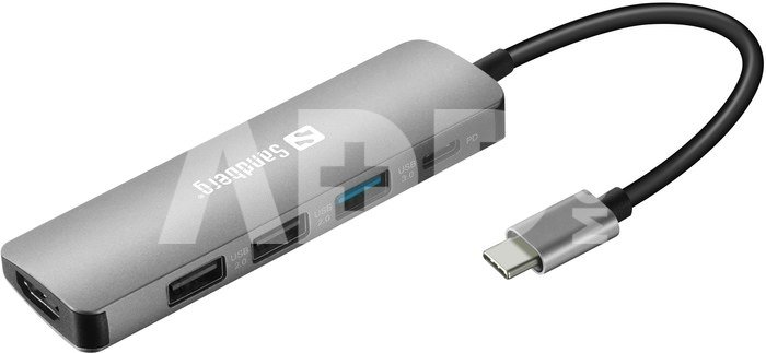 Sandberg 136-32 USB-C Dock HDMI+3xUSB+PD 100W