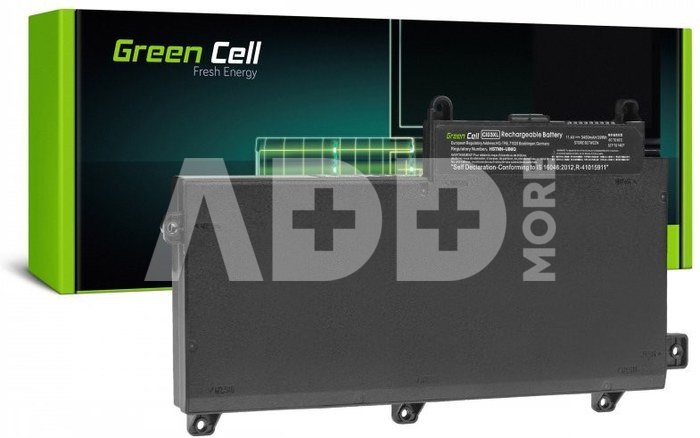 Green Cell Battery for HP CI03XL 11,4V 3400mAh