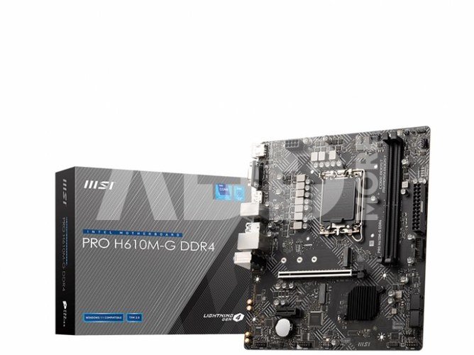 MSI PRO H610M-G DDR4