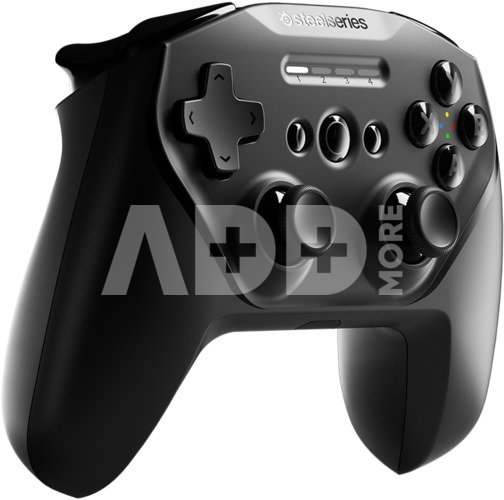 SteelSeries Stratus+, Gaming Controller, Wired/Wireless, Micro USB, Black