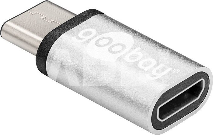Goobay USB-C to USB 2.0 Micro-B adapter 56636 USB Type-C, USB 2.0 Micro female (Type B), Grey