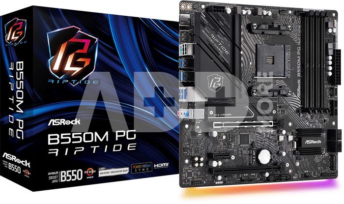 ASRock AMD AM4 B550/4DDR4/4SATA3