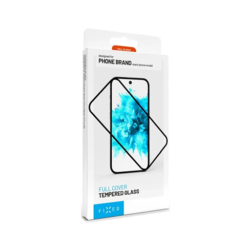 Apsauginis stiklas FIXED Xiaomi Redmi Note 14 Note 14 5G Grūdintas stiklas Skaidrus Juodas