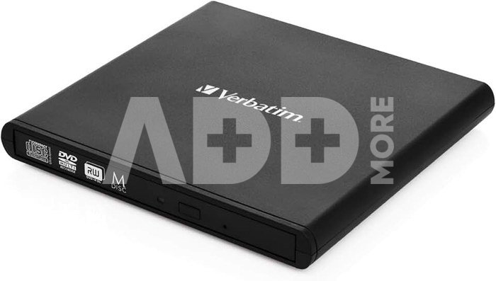 Verbatim Mobile DVD ReWriter USB 2.0 (Light Version) 53504
