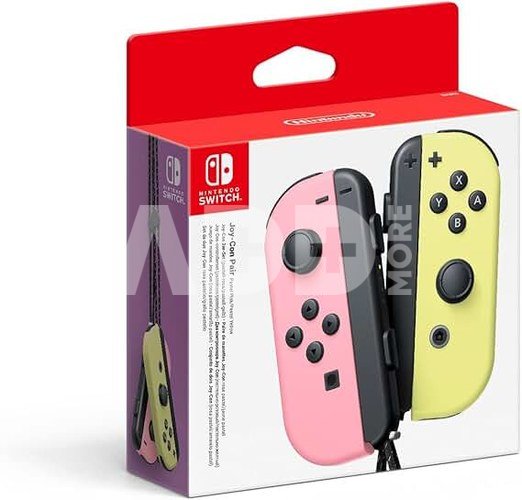 Nintendo Joy-Con Set of 2 pastel pink and pastel yellow